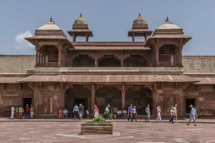 35 - India - Fatehpur Sikri - palacio de Jodh Bai